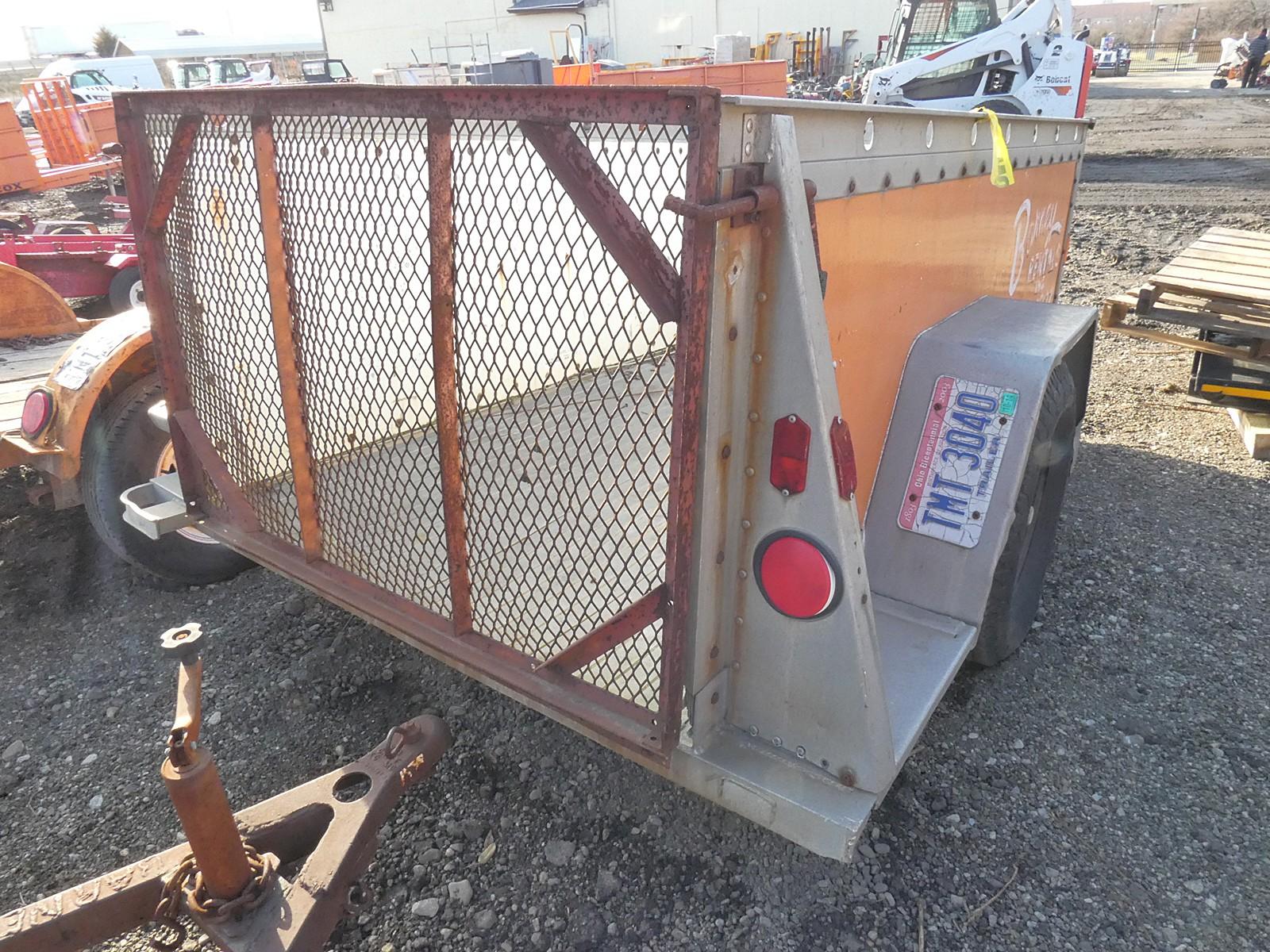 4x8 Fruehauf Trailer, High Side