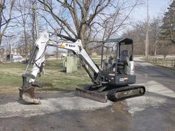 2014 Bobcat E35 Mini Excavator, SN:A93K18764, ROPS, Aux. Hyd, Thumb, Manual