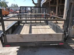 2020 Suretrac 14' Tandem Form Trailer, SN:5JW1U1426L1287802, 82''x14', Form