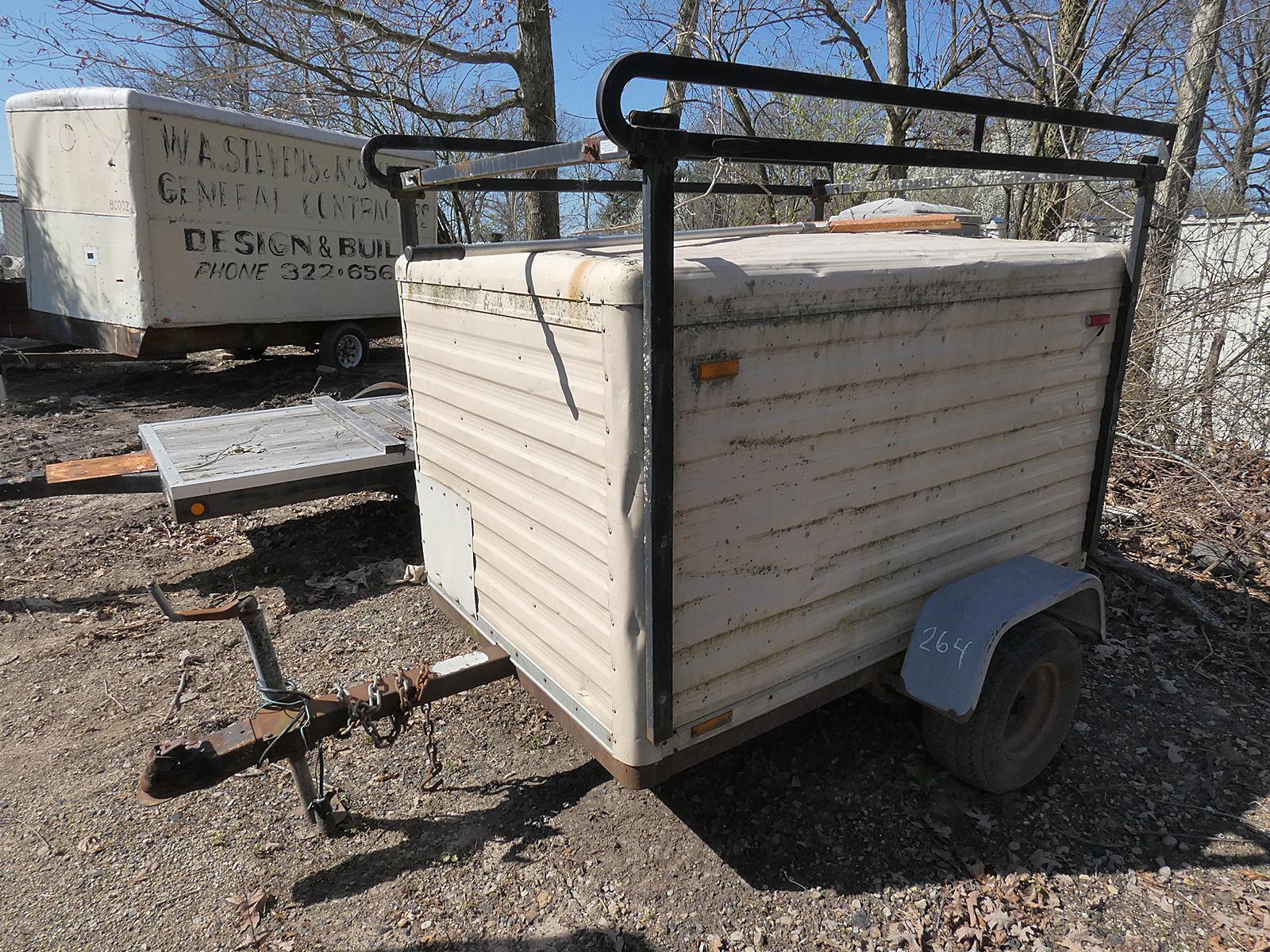 50''x70' Mini Cargo S/A Trailer *Too light for Ohio Title