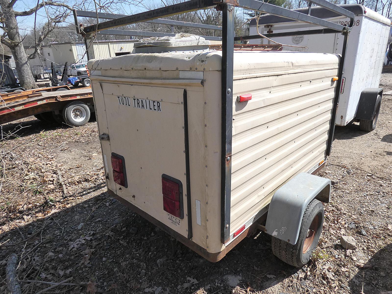 50''x70' Mini Cargo S/A Trailer *Too light for Ohio Title