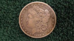 1888 O Morgan Silver Dollar