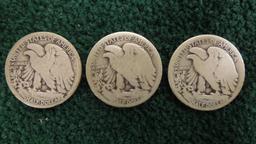 Liberty Walking Half Dollars