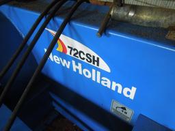 New Holland 72 CSH 6 foot