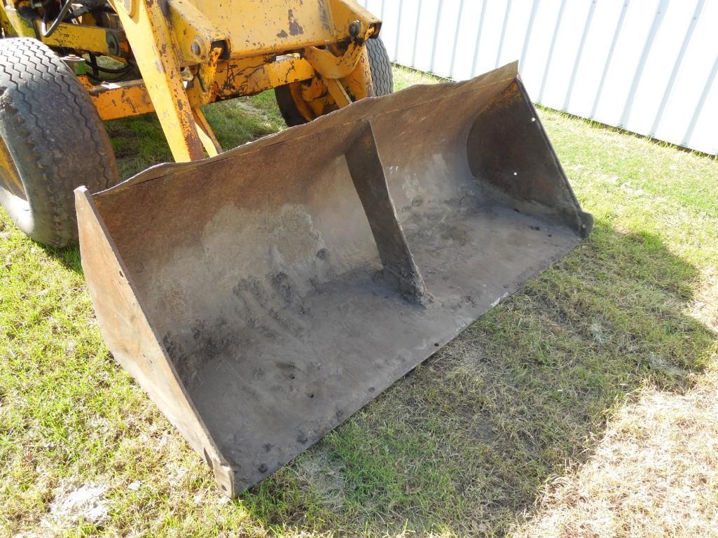 John Deere 500 Series A Diesel Loader Tractor with Backhoe