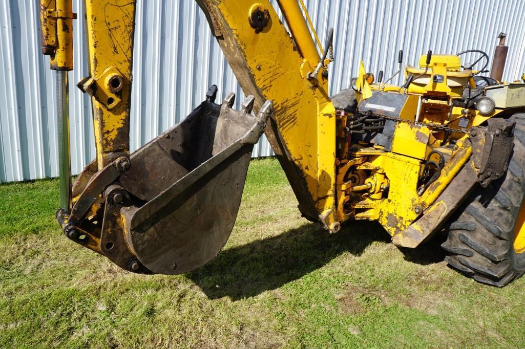 John Deere 500 Series A Diesel Loader Tractor with Backhoe