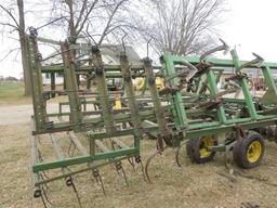 John Deere 722, 19.5 ft Coil Tine Soil Finisher with Five bar mulcher