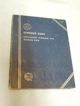 Lincoln Cent Book 1941-1974