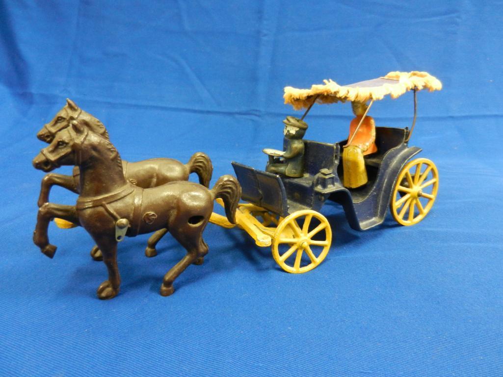Cast Horse and Carriage