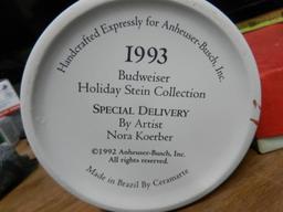 1993 Budweiser Holiday Stein