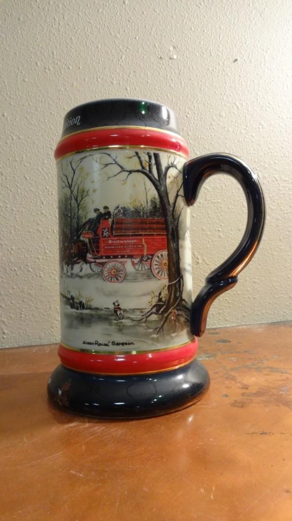 1991 Budweiser "The Season's Best" Stein