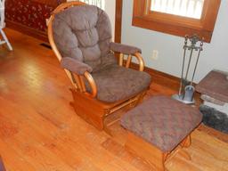 Glider Rocker Glider Footstool