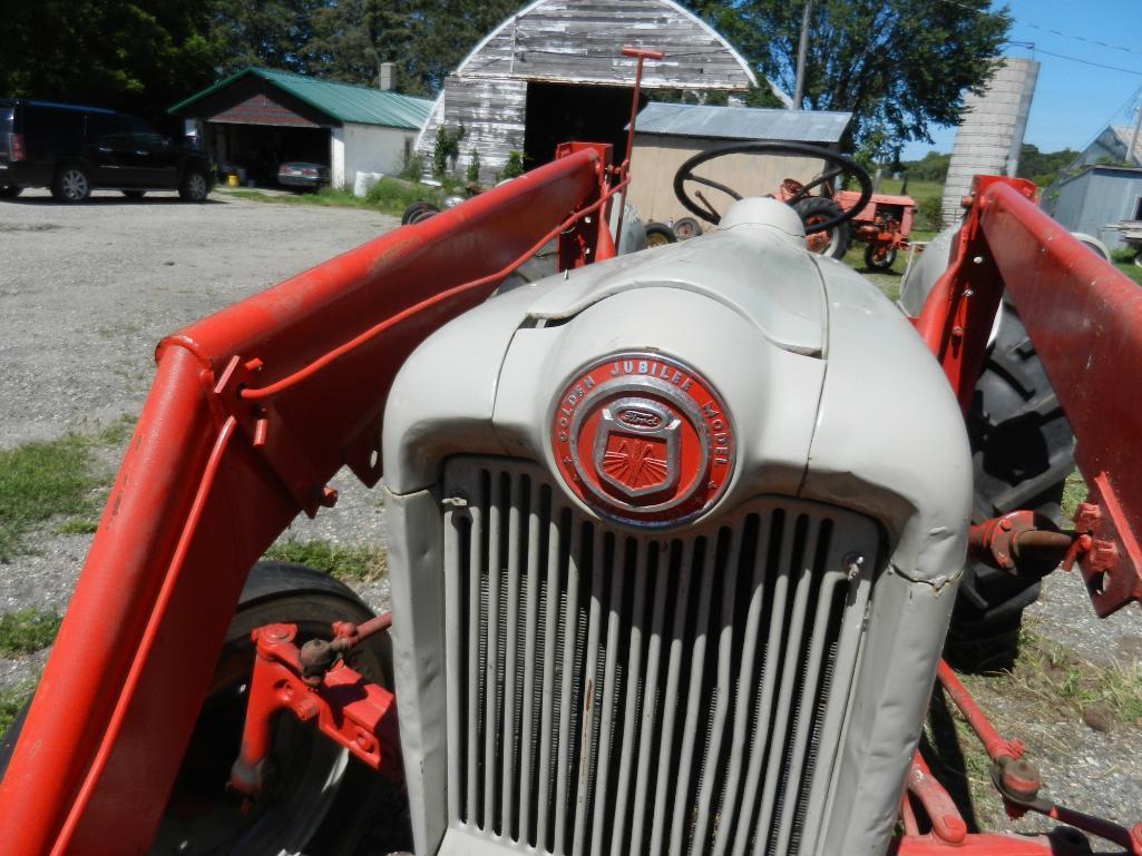 1953 Ford Golden Jubilee tractor