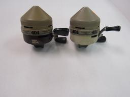 LOT OF 2 ZEBCO 404 REELS