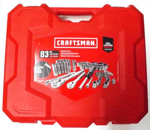 CRAFTSMAN 83 PIECE TOOL SET NEW