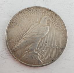 1922 SILVER PEACE DOLLAR