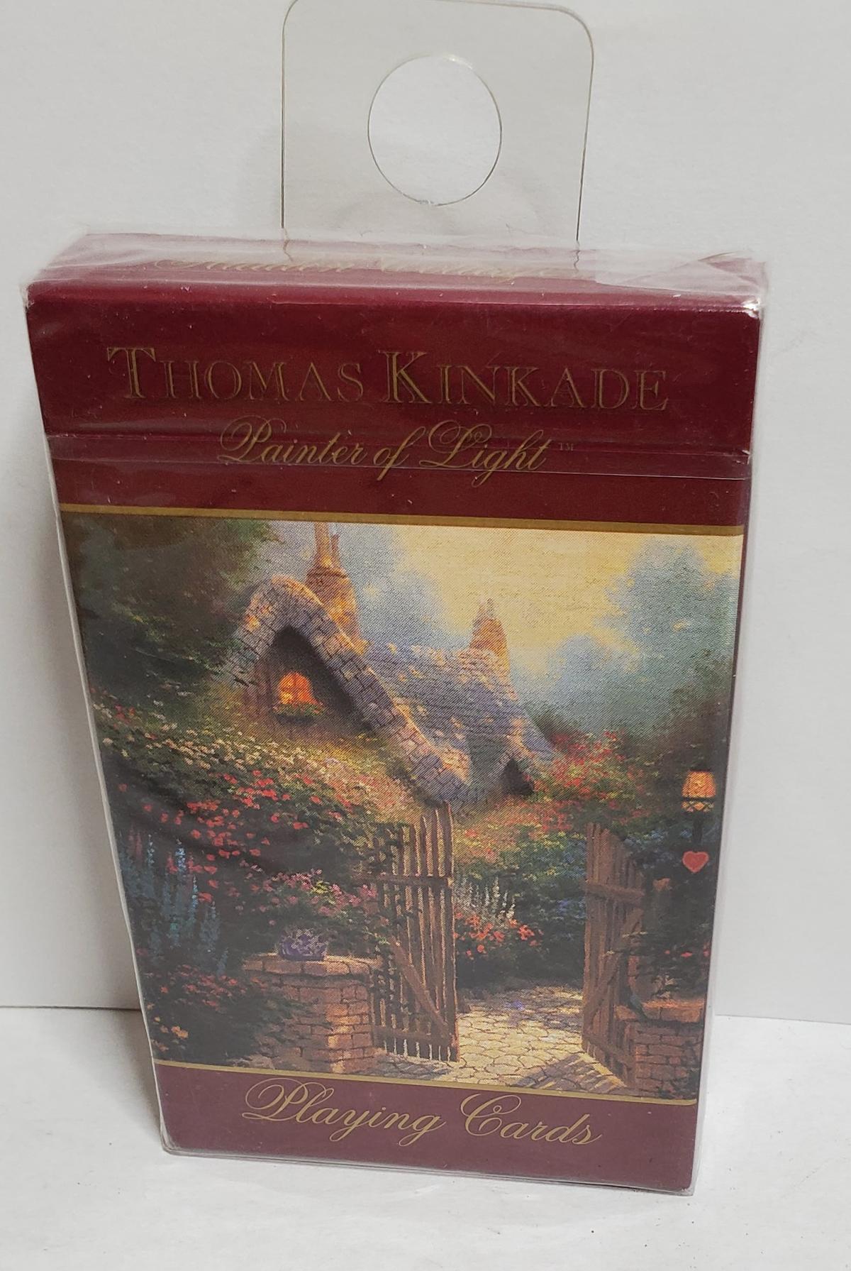 New Thomas Kinkade Painter Of Lighter Playing Cards