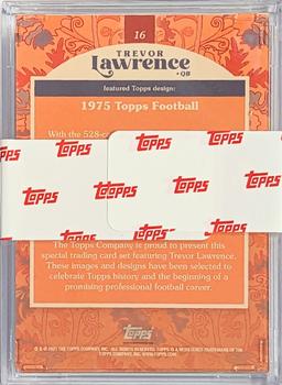 2021 TOPPS X TREVOR LAWRENCE AUTO ROOKIE CARD PLUS 24 EXTRA ROOKIES