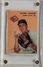 ULTRA RARE 1954 WILSON FRANKS HANK SAUER