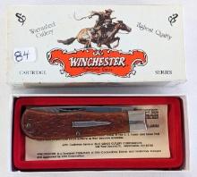 WINCHESTER W18 29103 CARTRIDGE SERIES 3 BLADE KNIFE W/BOX PAPERS