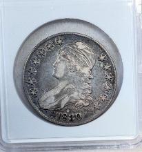 1830 SILVER HALF DOLLAR CAPPED BUST