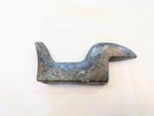 RARE NATIVE AMERICAN BIRD STONE CARVED RELIC