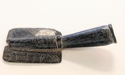 STONE CARVED NATIVE AMERICAN PIPE