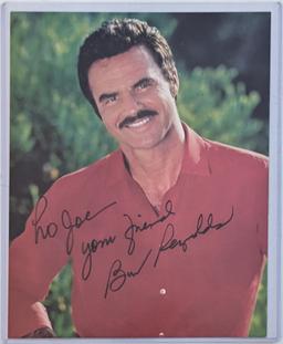 BURT REYNOLDS SIGNED PHOTO