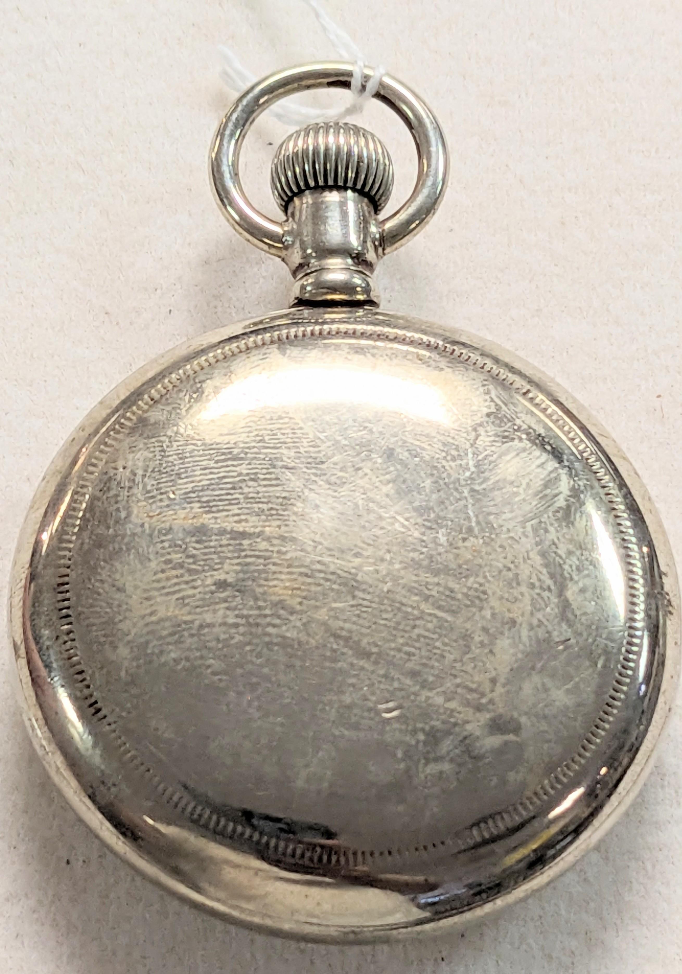 LARGE ELGIN WATCH CO. 7J POCKET WATCH