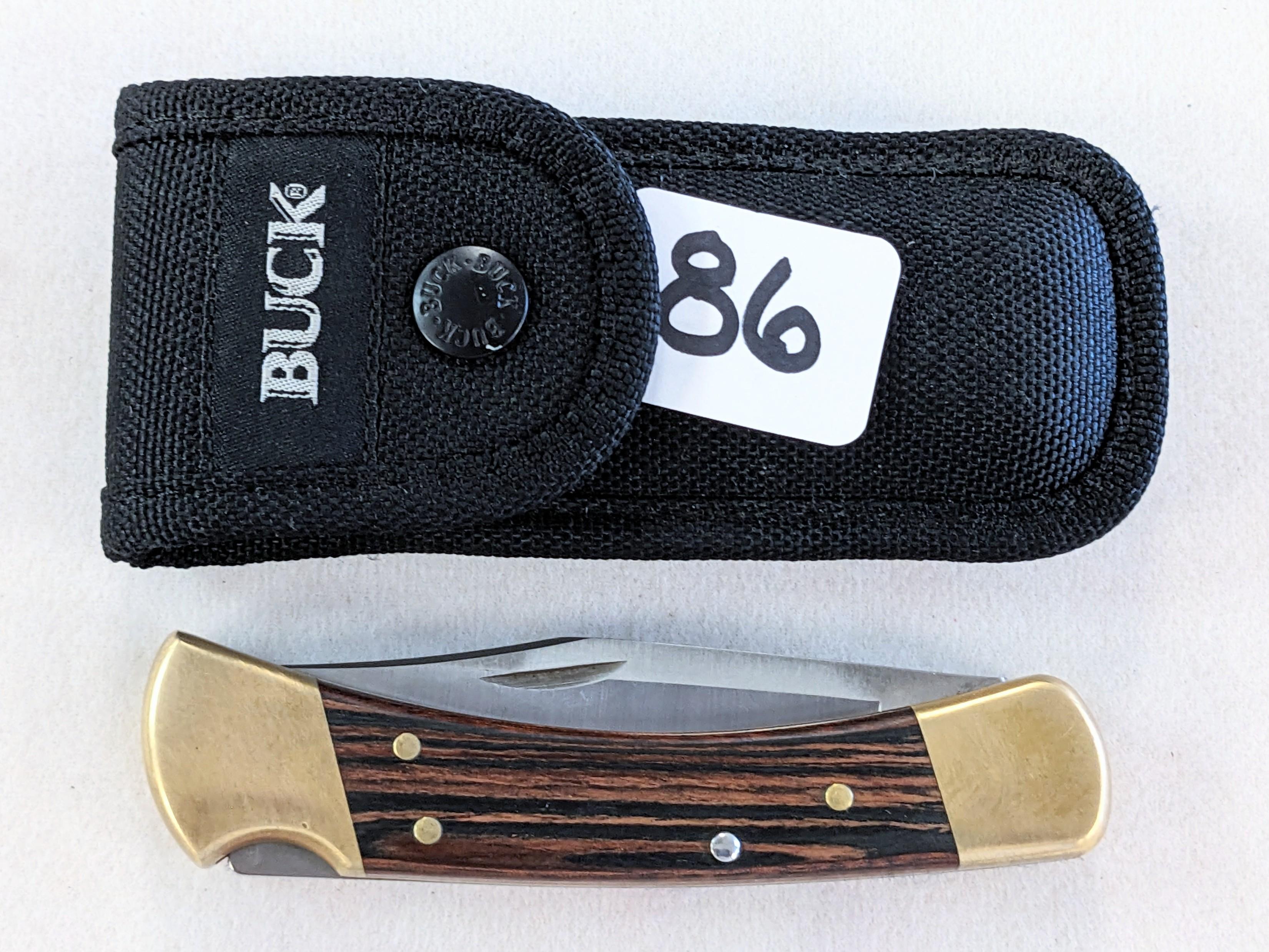 BUCK 110 USA LOCKBACK KNIFE & CASE