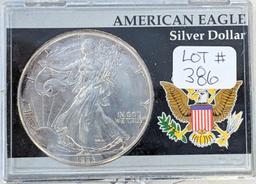 1993 AMERICAN SILVER EAGLLE .999 1 OUNCE SILVER COIN