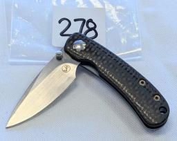 RARE WILLIAM HENRY CARBON FIBER KNIFE