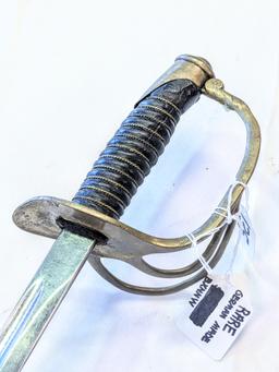 THE J.H. WILLSON CO. PATTERN 1860 CALVARY SABER (RARE GERMAN MADE VERSION)