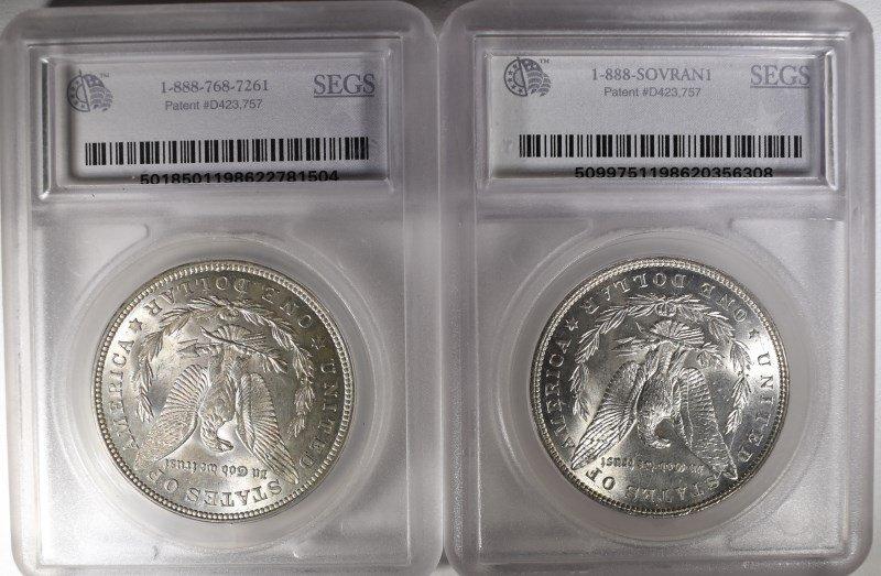 1897 VAM-6A PITTED REV & 1921 VAM-3B "D-DOL"