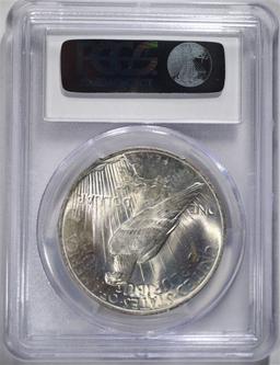 1923 PEACE DOLLAR, PCGS MS-64+