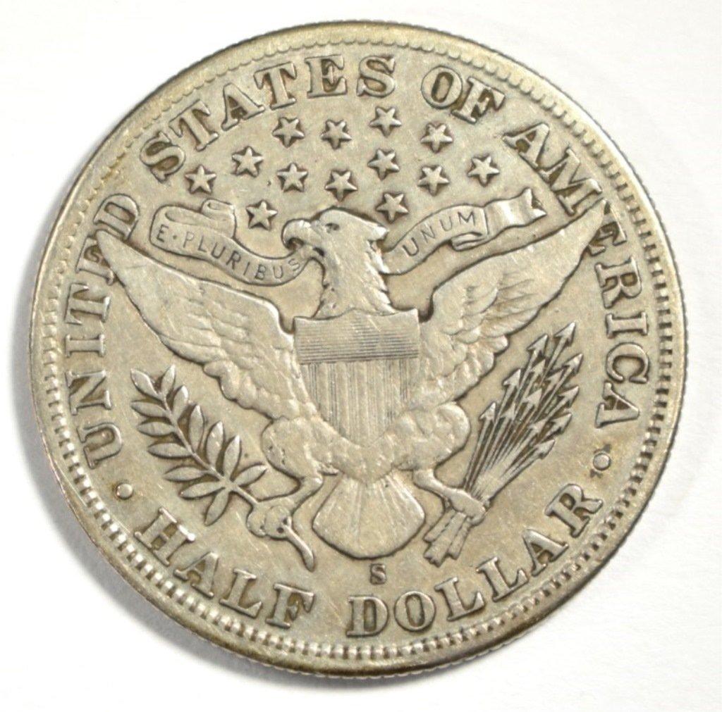 1899-S BARBER HALF DOLLAR