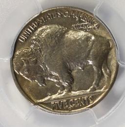 1936-D BUFFALO NICKEL, PCGS-MS63