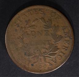 1798 LARGE CENT, GOOD+