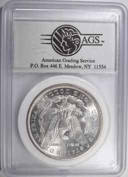 1879 MORGAN DOLLAR, AGS CH BU