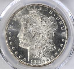 1880-CC MORGAN DOLLAR PCGS MS62 GSA