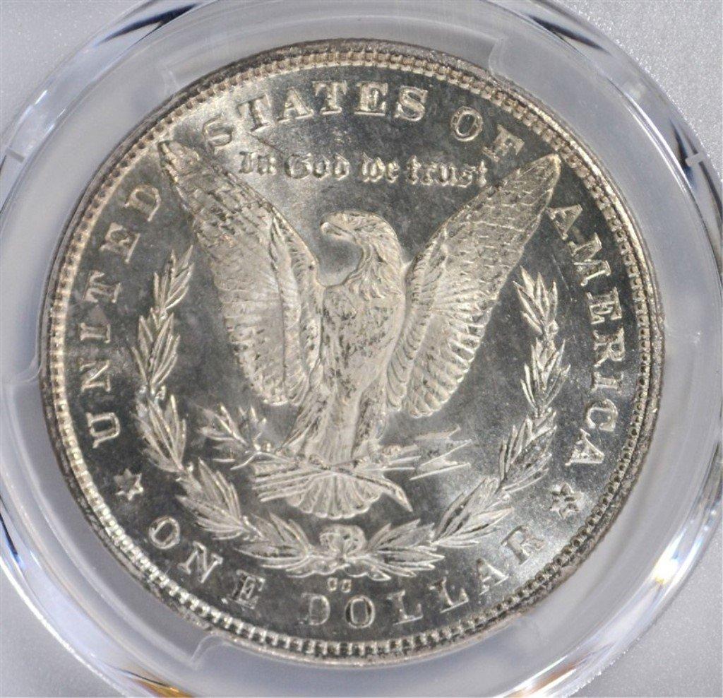 1880-CC MORGAN DOLLAR PCGS MS62 GSA