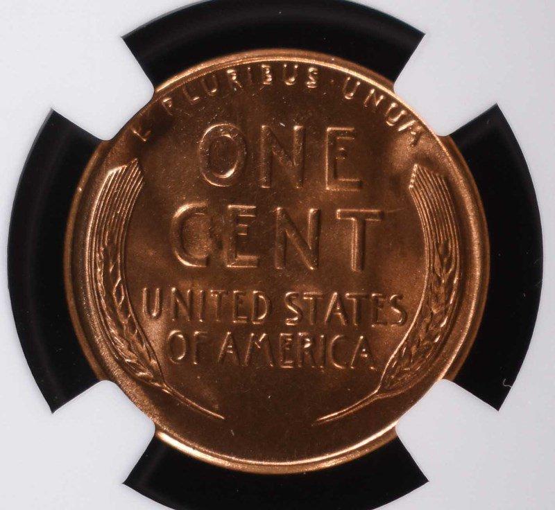 1940-S LINCOLN CENT, NGC MS-67 RED