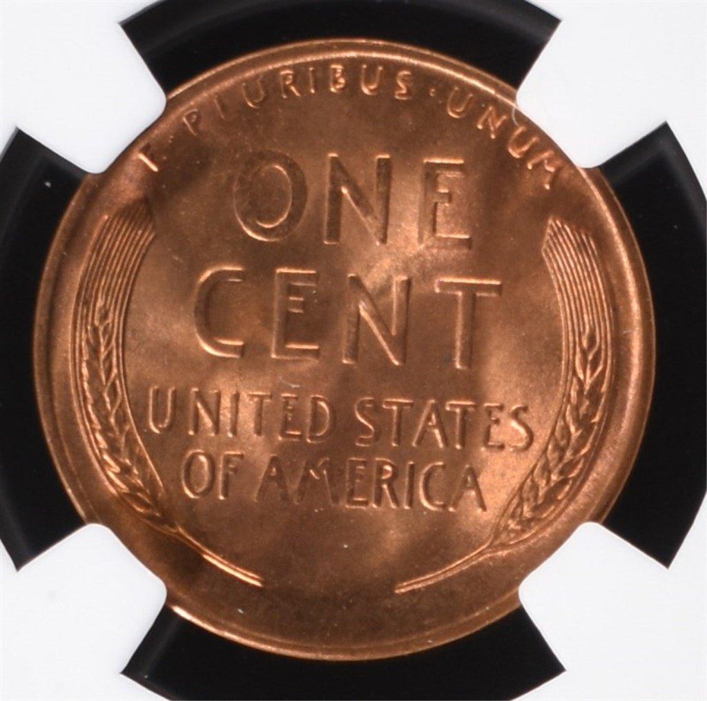 1946-S LINCOLN CENT, NGC MS-67 RED