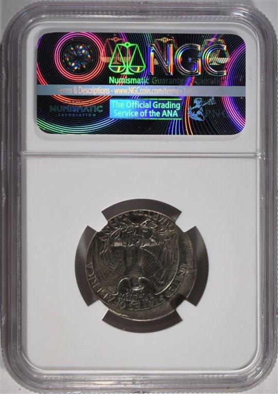 1998P MINT ERROR WASHINGTON QUARTER, NGC AU-58