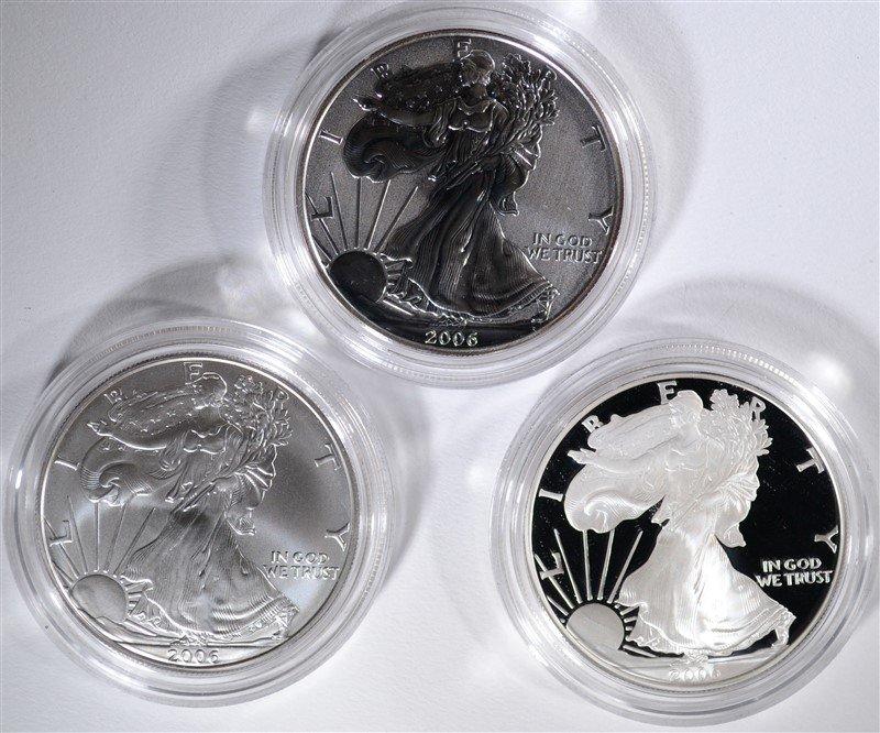 AMERICAN SILVER EAGLE 20th ANNIV SET