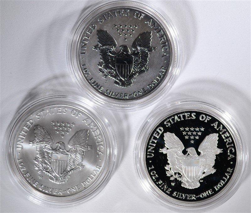 AMERICAN SILVER EAGLE 20th ANNIV SET