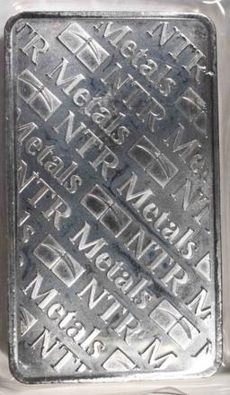 TEN OUNCE .999 SILVER BAR