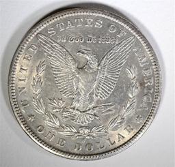 1887-S MORGAN DOLLAR, CH BU