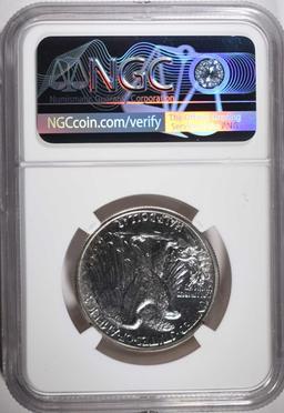 1941 WALKING LIBERTY HALF DOLLAR, NGC PF-65