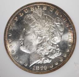 1879-S MORGAN DOLLAR, NGC MS-65 GEM